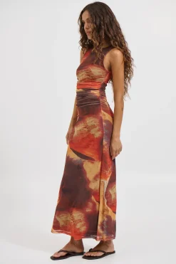 Rossi Maxi Dress Sunset