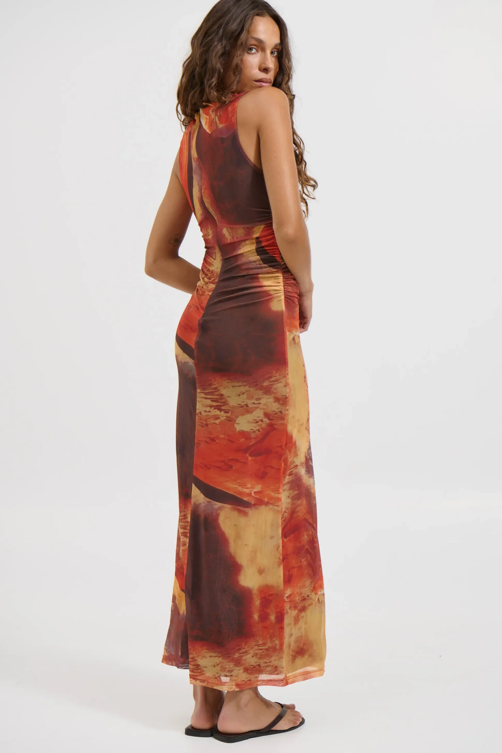 Rossi Maxi Dress Sunset