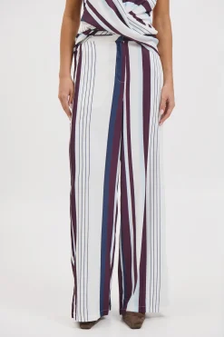Rowena Pant Stripe Print