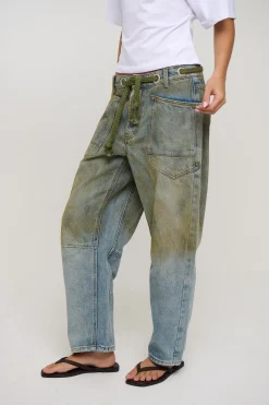 Rush Hour Jean Stone Blue