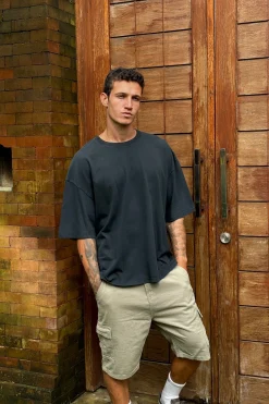 Ryder Baggy Short Khaki