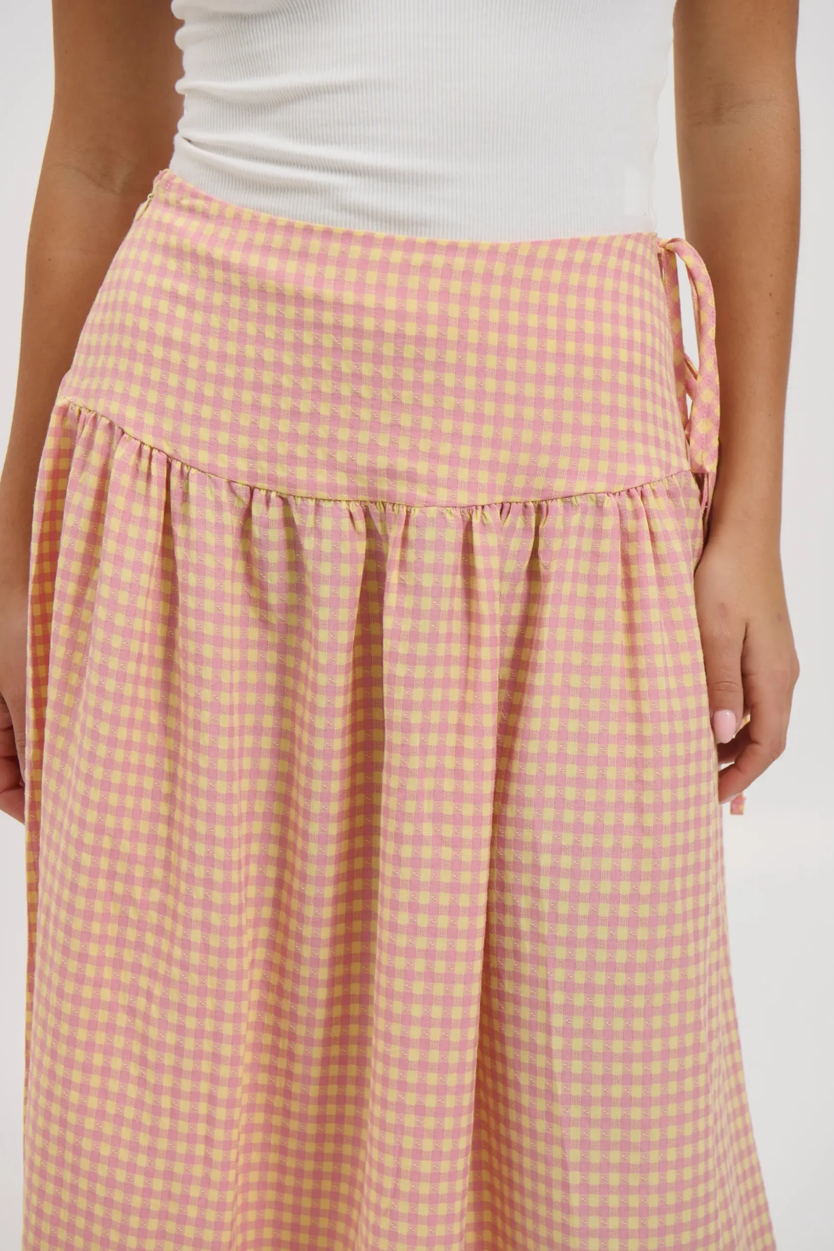 Rylan Maxi Skirt Orange