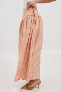 Rylan Maxi Skirt Orange