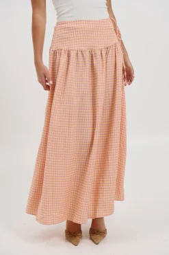 Rylan Maxi Skirt Orange