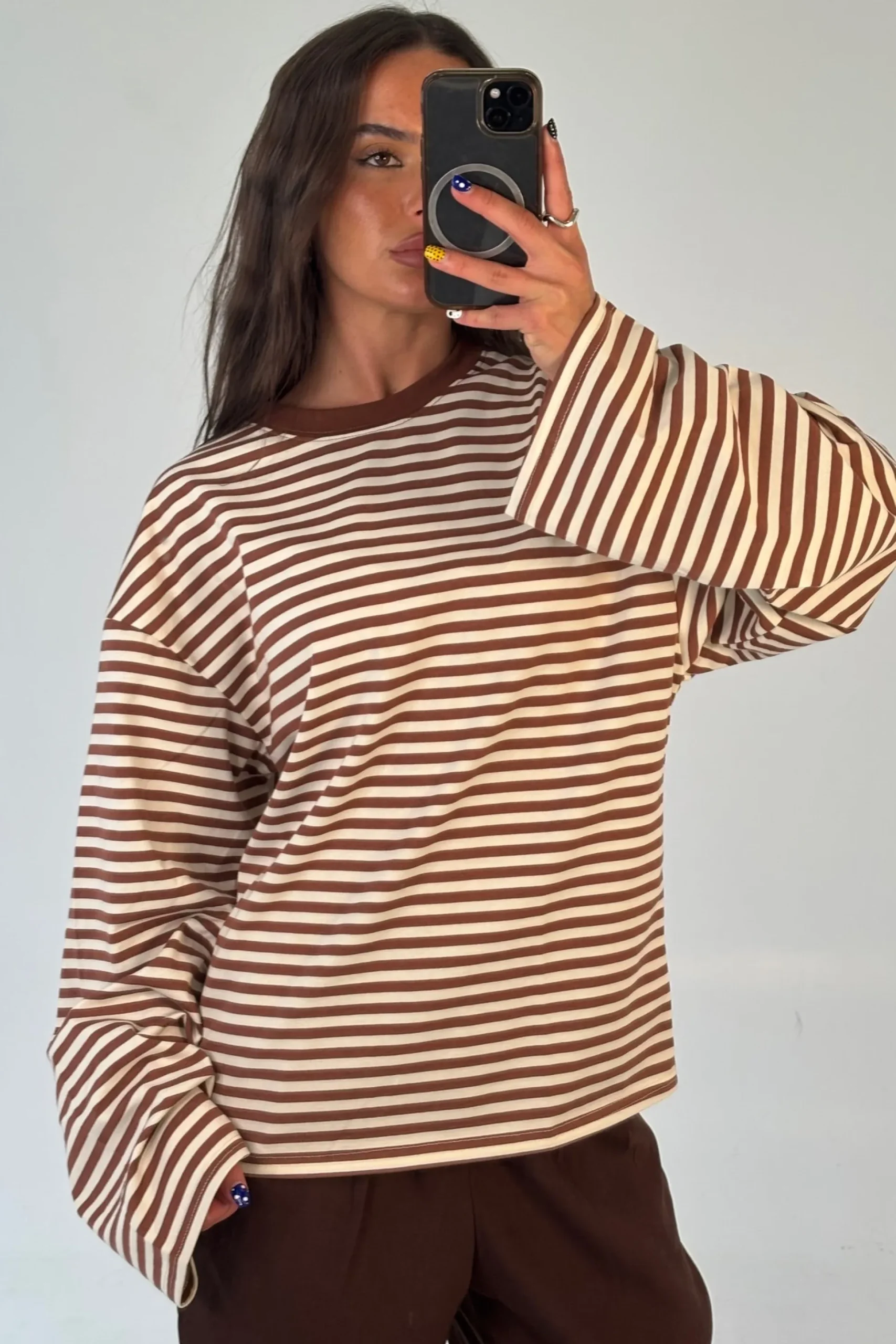 Sadie Long Sleeve Chocolate