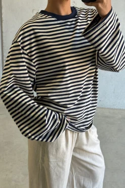 Sadie Long Sleeve Navy