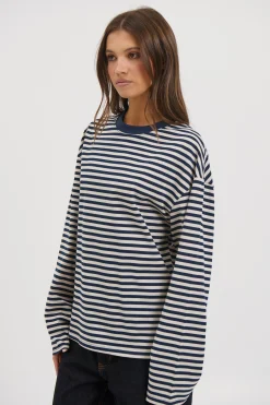 Sadie Long Sleeve Navy