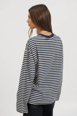 Sadie Long Sleeve Navy