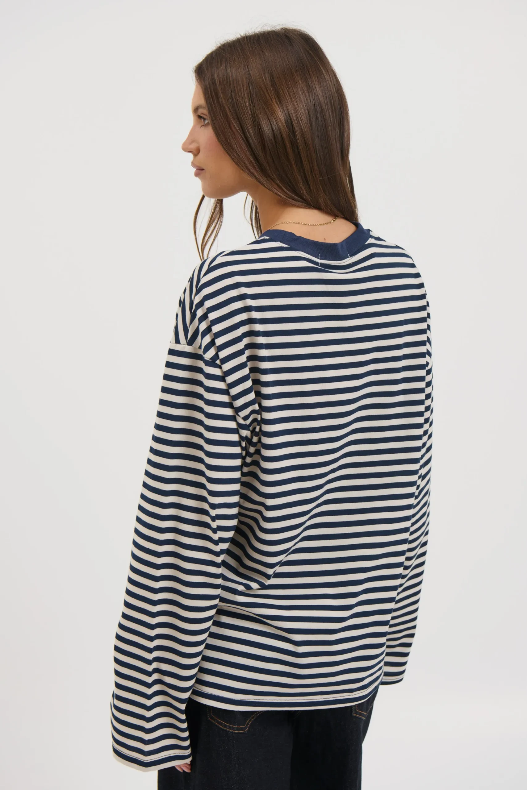 Sadie Long Sleeve Navy