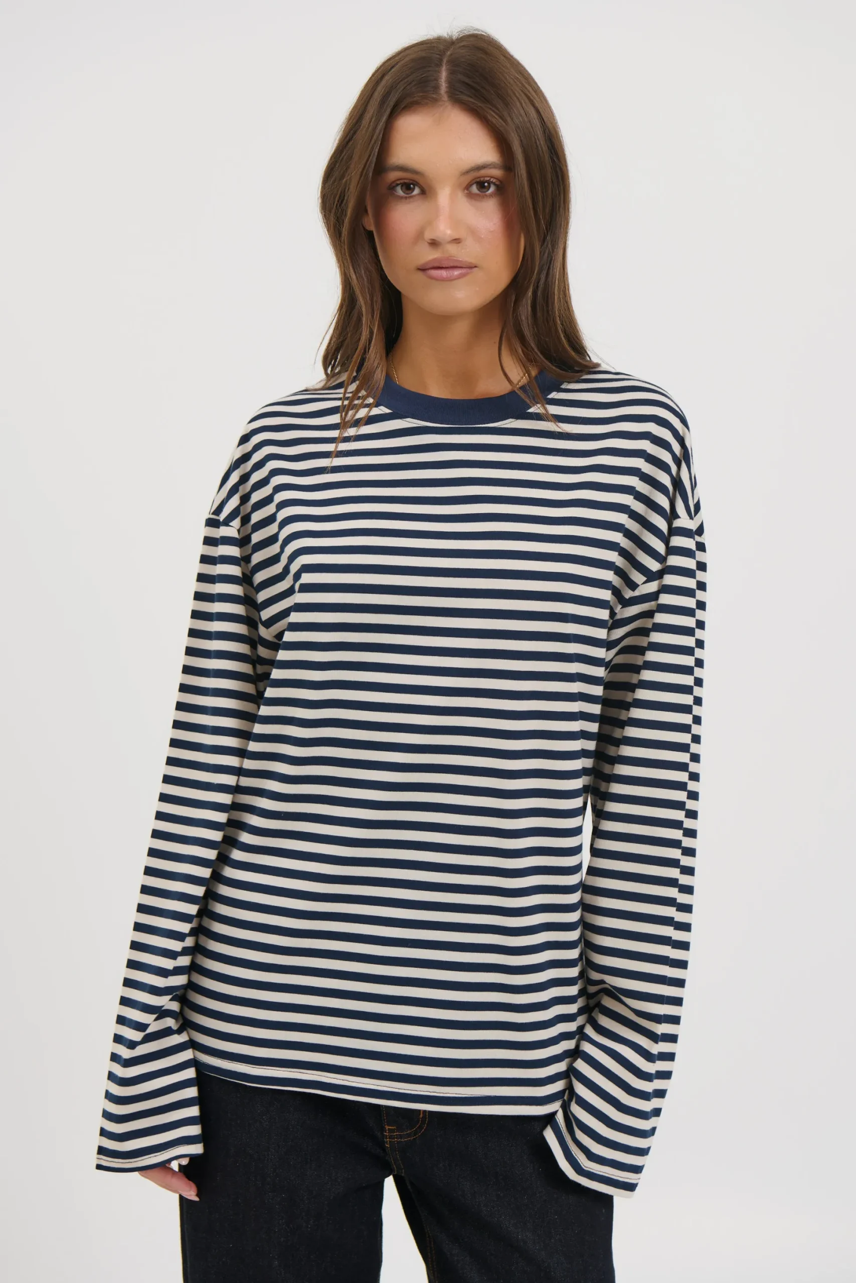 Sadie Long Sleeve Navy
