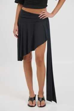 Safari Midi Skirt Noir