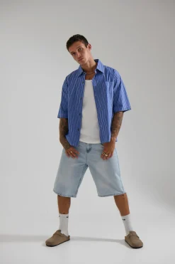 Scott Shirt Blue Stripe