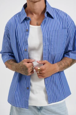 Scott Shirt Blue Stripe