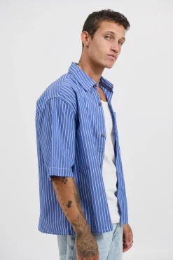 Scott Shirt Blue Stripe