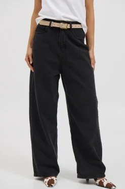 Sebastian Jean Washed Black