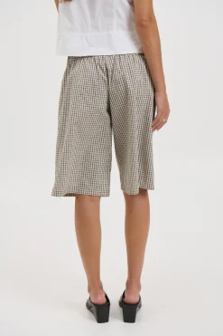 Sevigney Long Short Cream Check