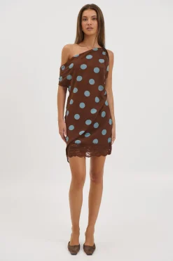 Shay Mini Skirt Chocolate