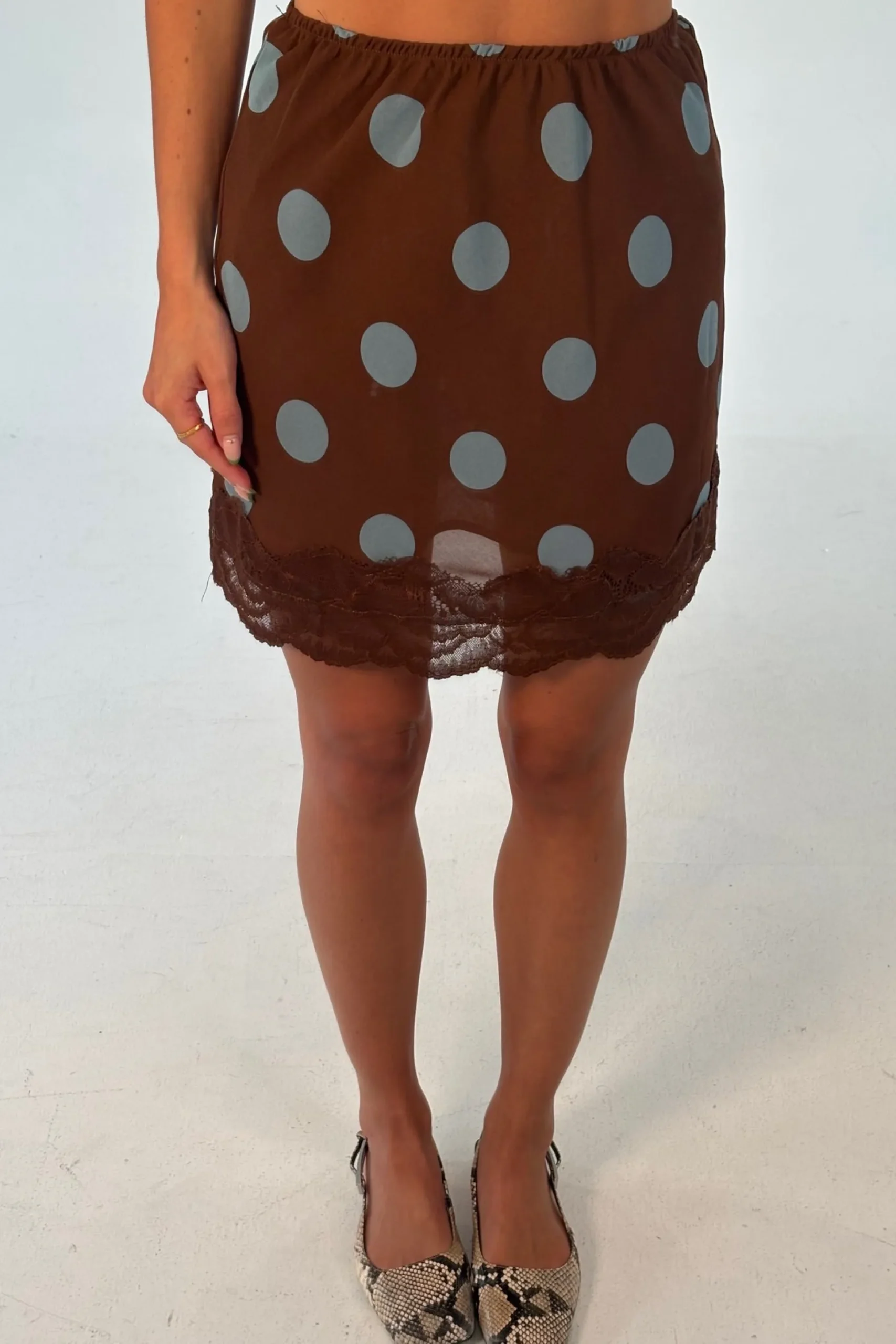 Shay Mini Skirt Chocolate