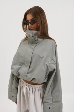 Shoreline Windbreaker Silver