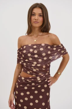 Skylar Midi Dress Mocha
