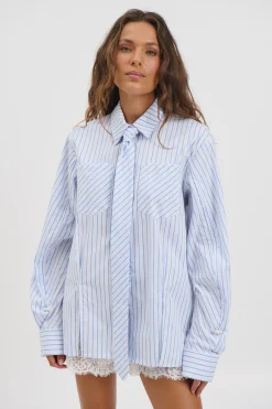 Sofiya Shirt Blue