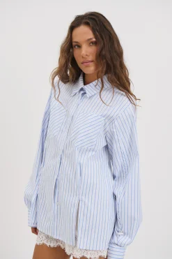 Sofiya Shirt Blue