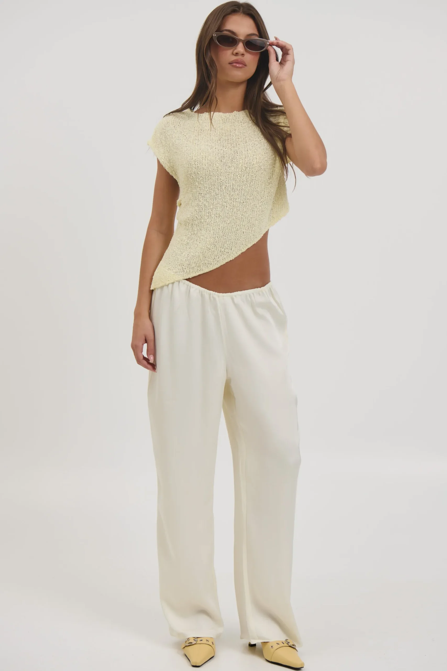 Solene Pant Ivory