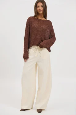 Sonny Knit Chocolate