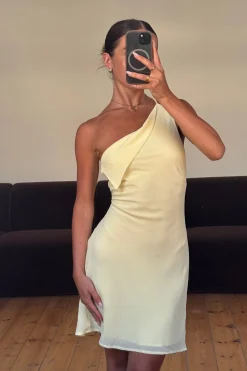 Sophie Mini Dress Lemon