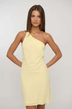 Sophie Mini Dress Lemon