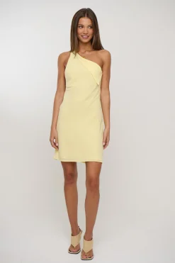 Sophie Mini Dress Lemon
