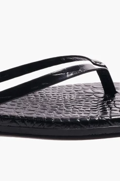 Square Toe Lily Sable Croc