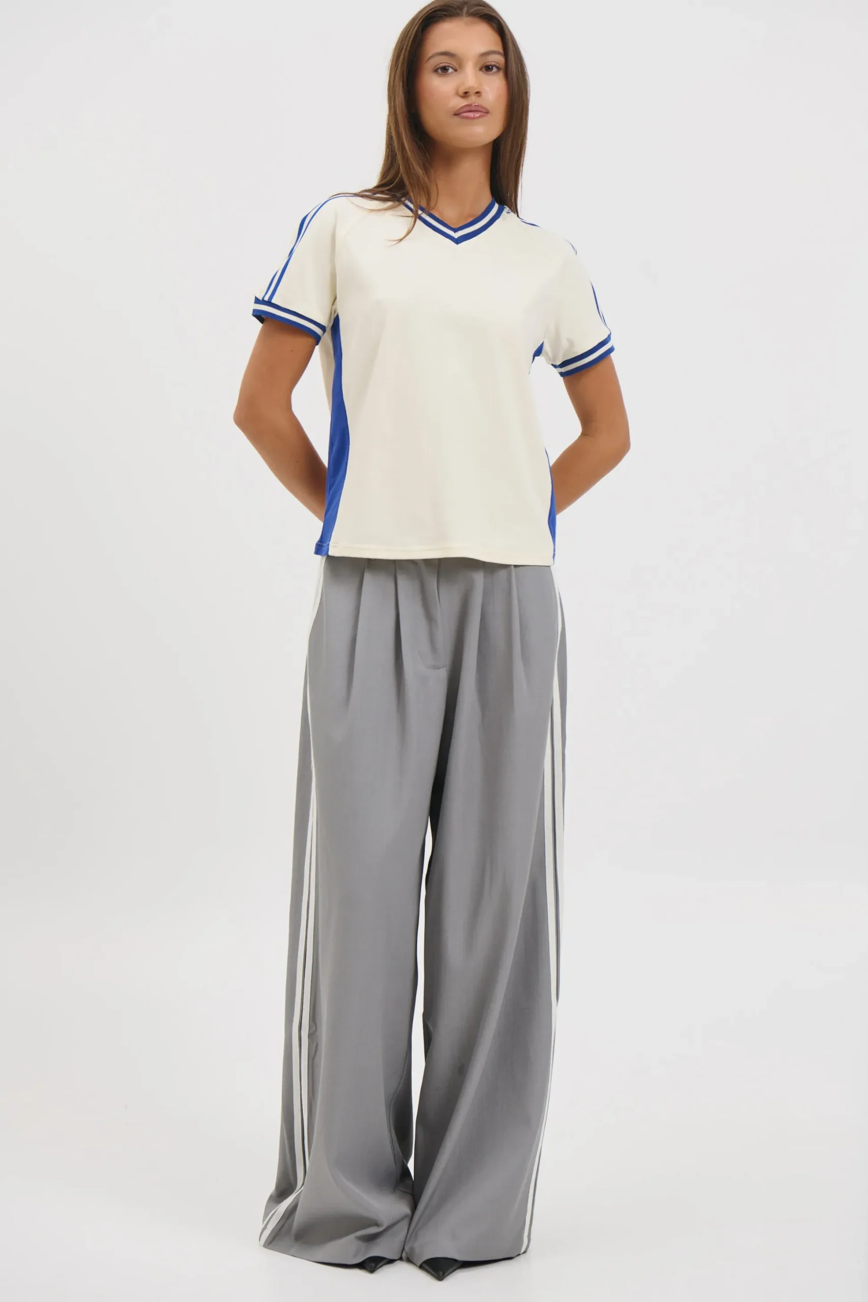 Starlet Tee Midnight Stripe