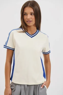 Starlet Tee Midnight Stripe