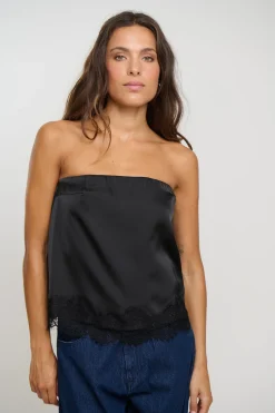 Stassie Strapless Top Black