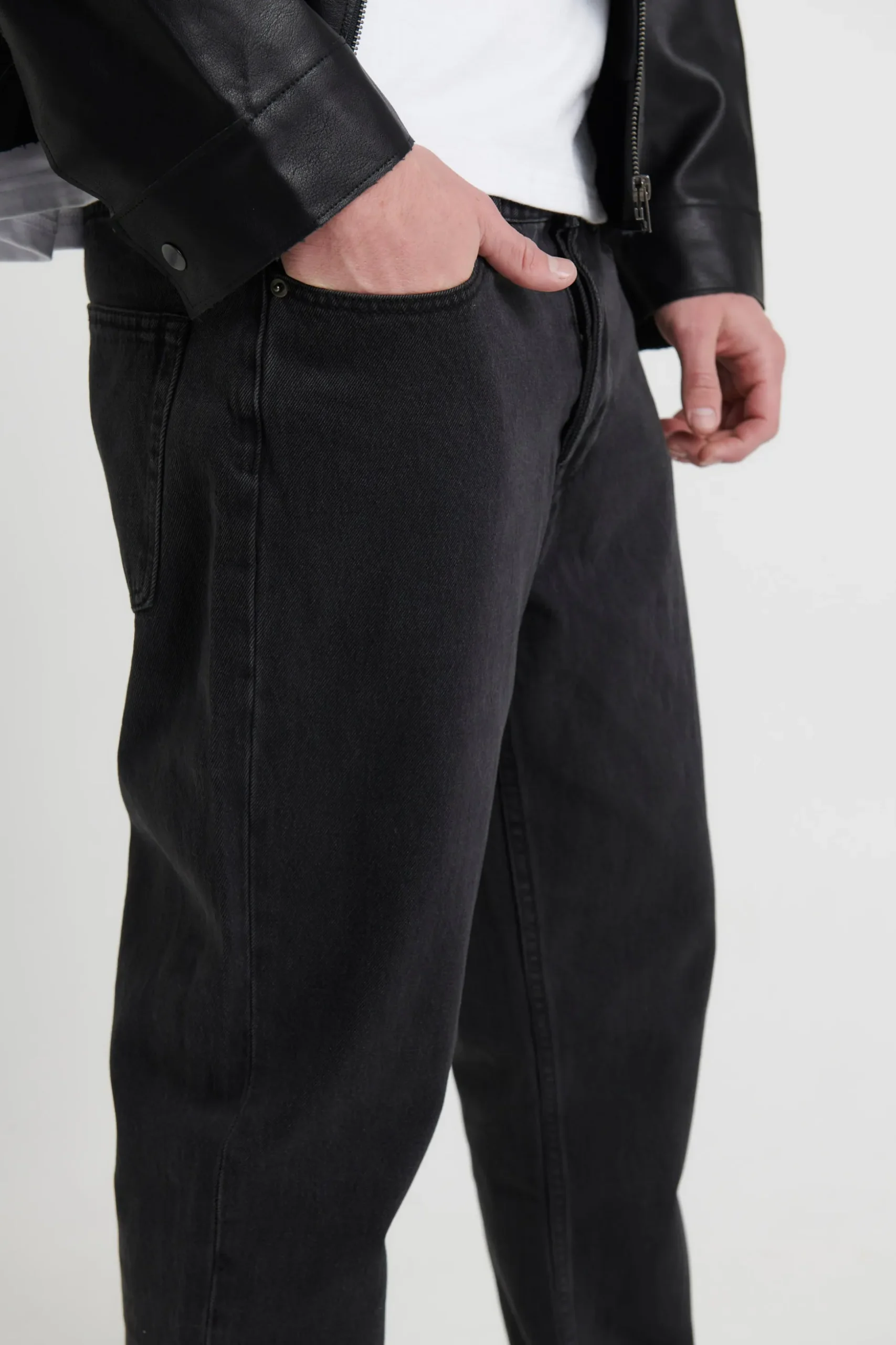 Steve Baggys Denim Black