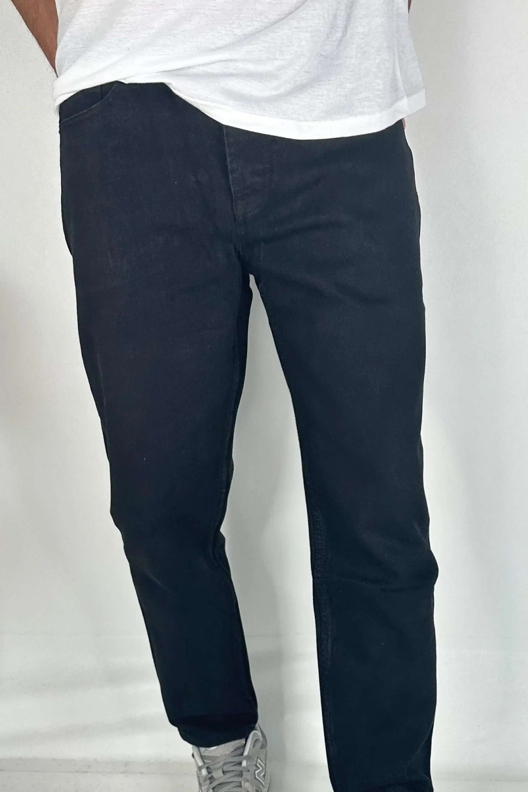 Steve Baggys Denim Solid Black