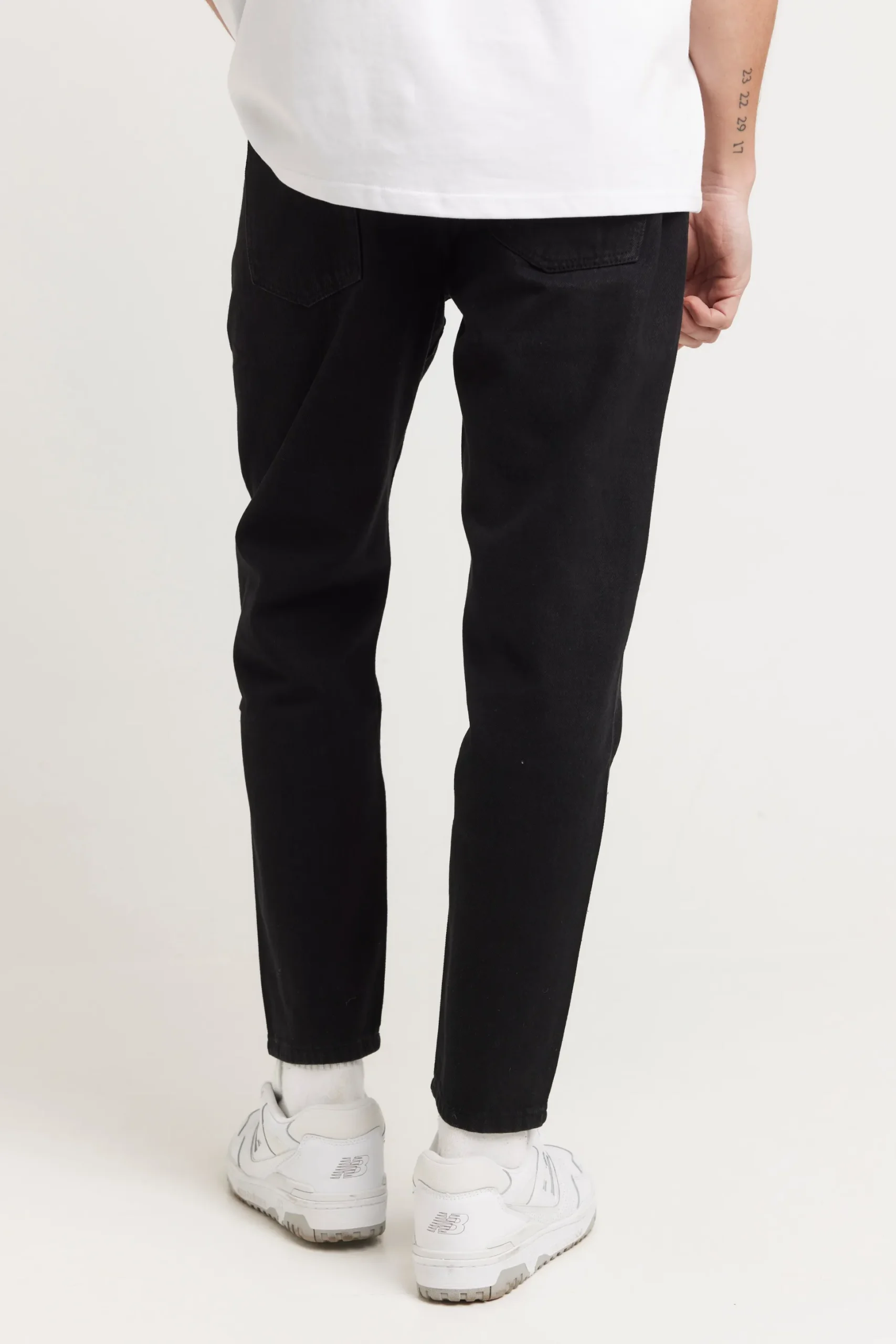 Steve Baggys Denim Solid Black