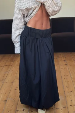 Stevie Midi Skirt Black