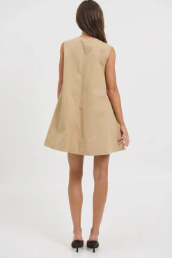 Sydney Mini Dress Latte