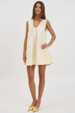 Sydney Mini Dress Lemon