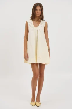 Sydney Mini Dress Lemon