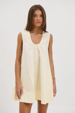 Sydney Mini Dress Lemon