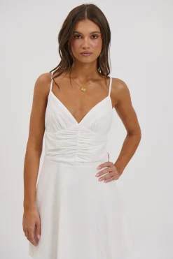 Tanisha Mini Dress White
