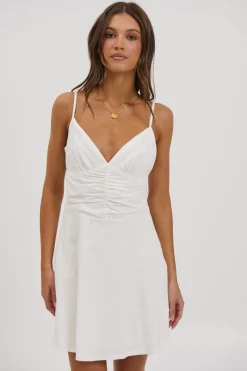 Tanisha Mini Dress White