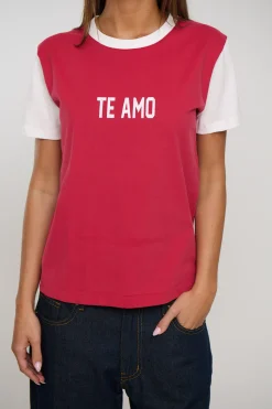 Te Amo Tee Crimson