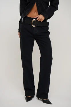 Tilly Bootleg Jean Backstage Black