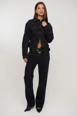 Tilly Bootleg Jean Backstage Black