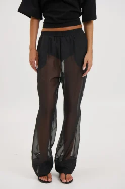 Tobias Sheer Pant Black