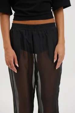 Tobias Sheer Pant Black